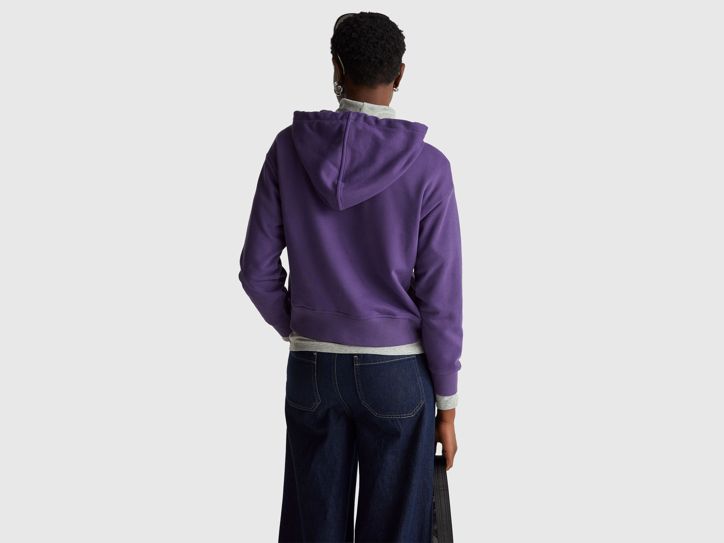 SWEATER W/HOOD Women image number 2